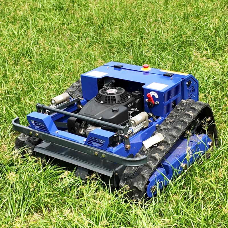 European Spot Industrial Grade Robot Lawn Mower RC Crawler Mower Thickened Body Structure Lawn Mower