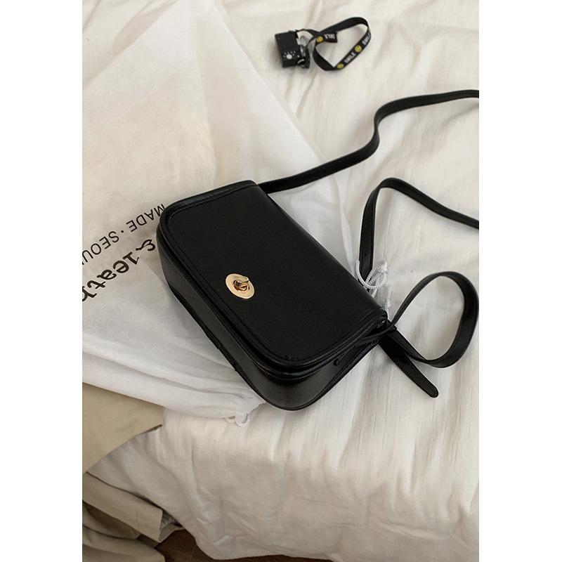 Versatile Simple Small Bag Women's 2025 New Autumn Fashion Red Small Square Bag Women's Casual One-shoulder Crossbody Bag