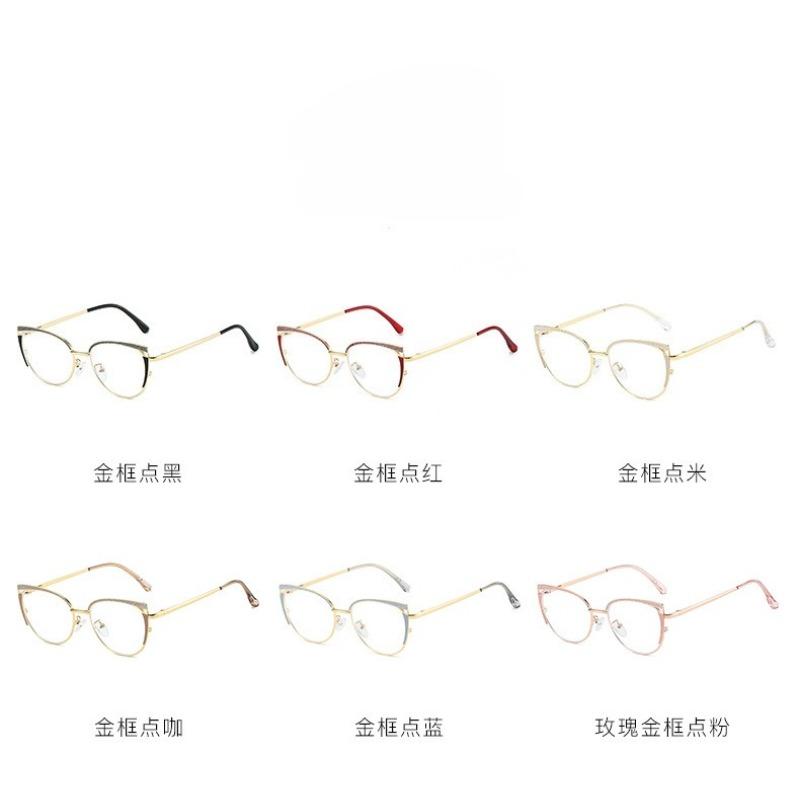 Comfortable Blue Ray Blocking Anti-Blue Light Glasses Eye Protection Metal Square Eyeglasses Ultralight Computer Goggles Office