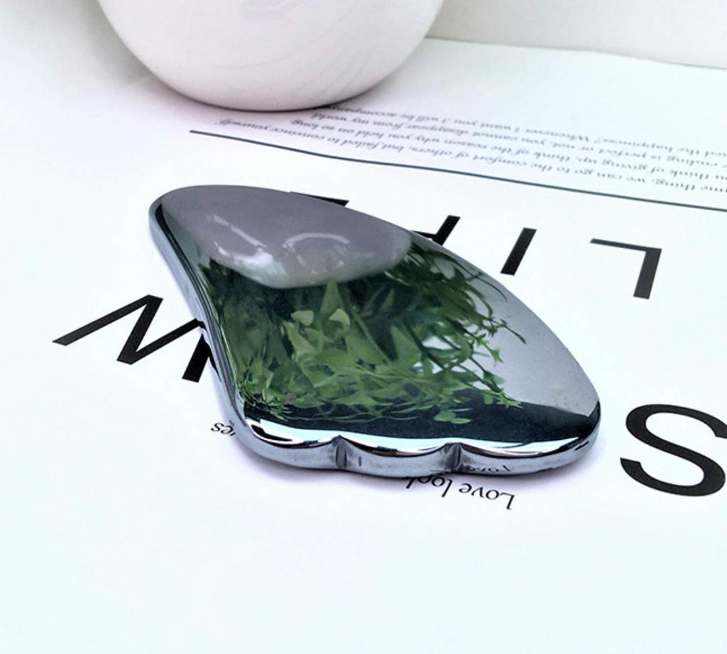 Lady Lazy Terahertz Ore Kassa Feather Shape 98mm Plate Power Stone Natural Stone Genuine [Lady Lazy]