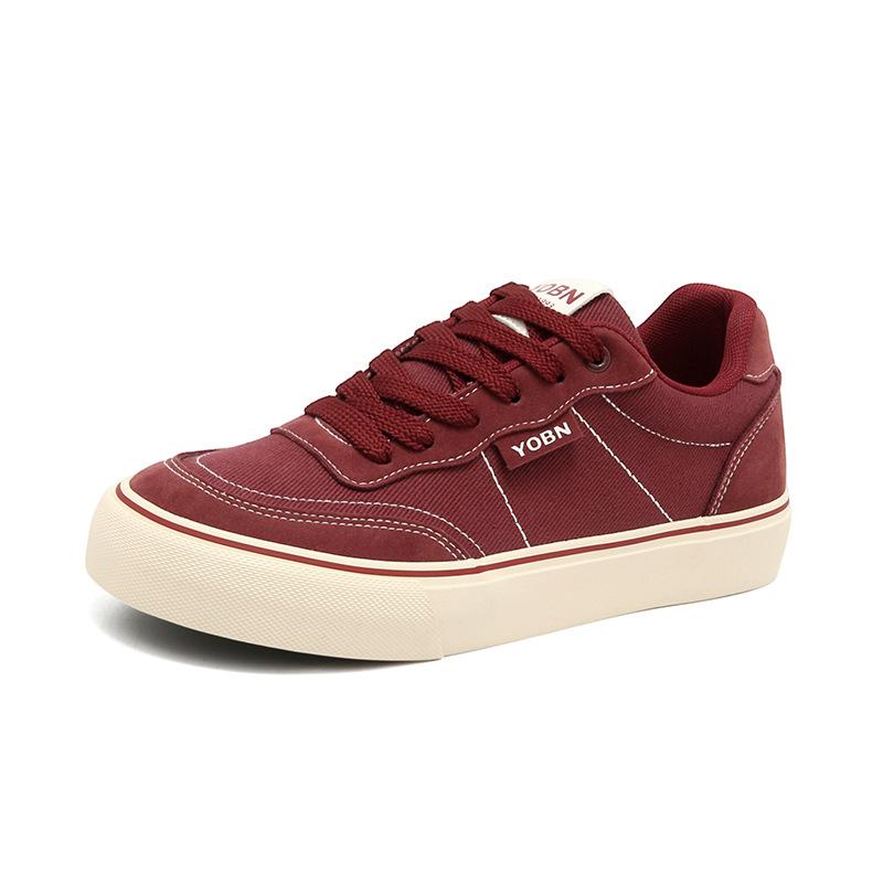 Men Board Shoes 2026 Comfortable Flat Casual Canvas Shoes Lightweight Wear-resistant Men Student Trend Sneakers Hombre