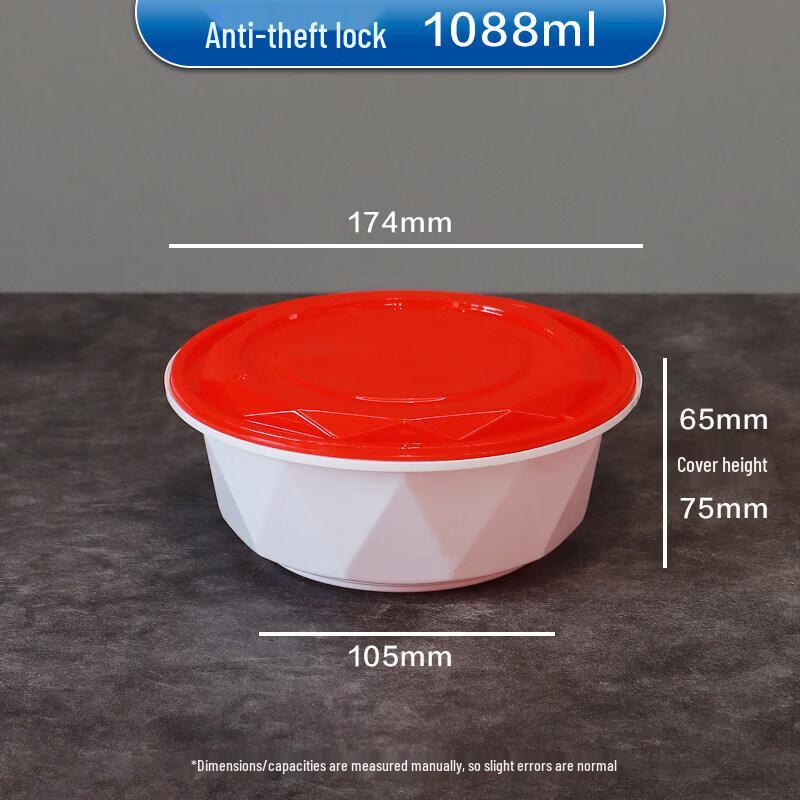 Disposable Round Takeaway Food Container