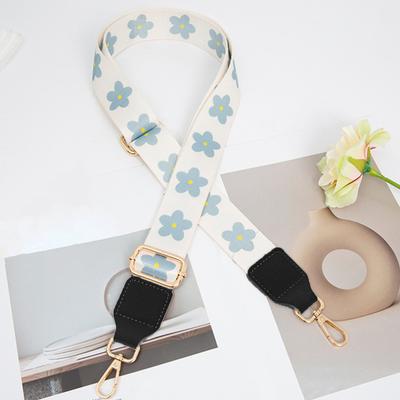 Colorful Nylon Bag Strap Adjustable Bag Strap Replacement Printed Strap with Buckles for Women Girls Shoulder Crossbody Bag