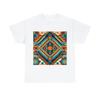Unisex T-Shirt für Erwachsene Südwestlicher Navajo-Druck Amerikanische Ureinwohner Aztec Bunt