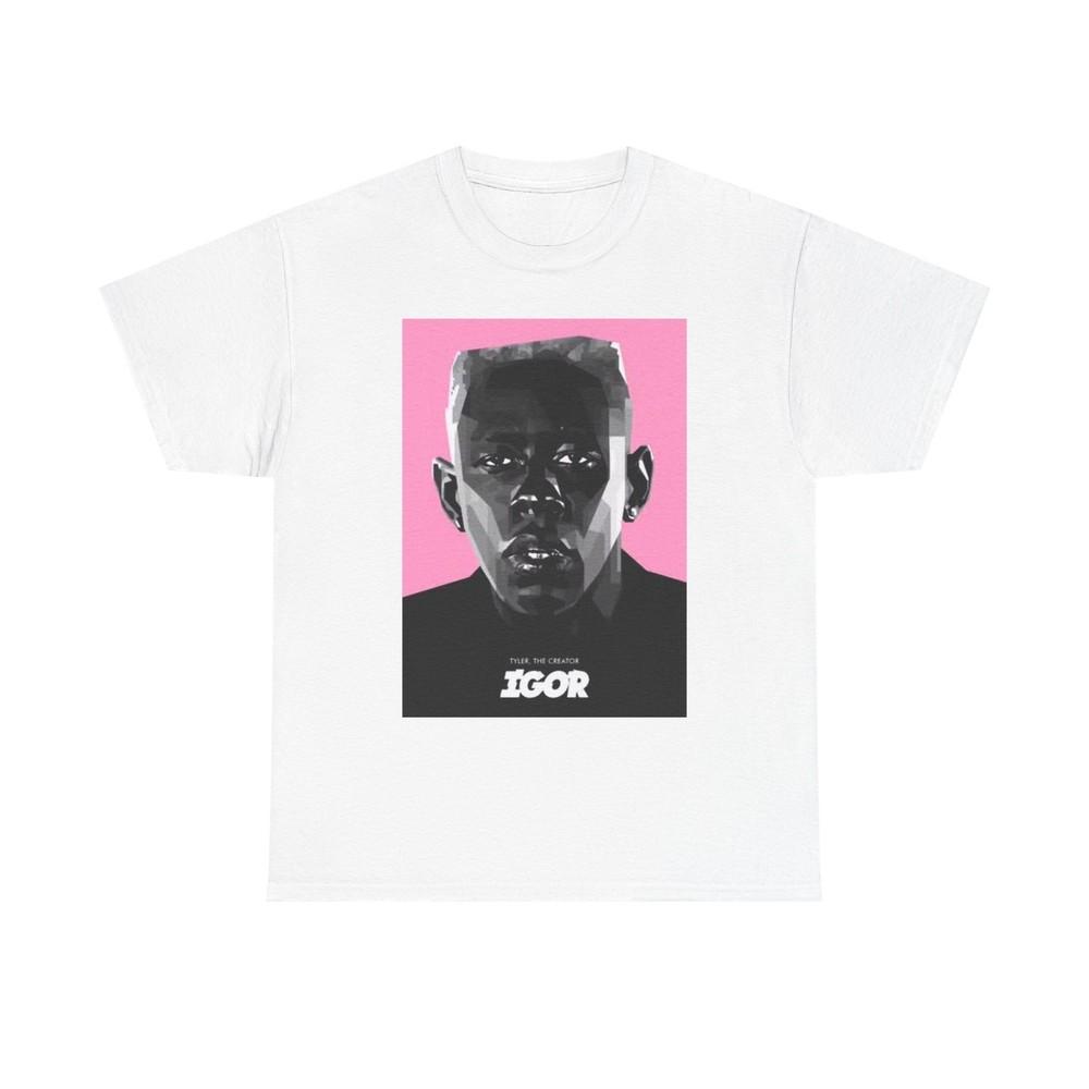 Tyler The Creator Graphic T Shirt Retro IGOR Unisex Heavy Cotton Tee