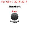 1Pcs VW 3D Car Cover Front Grille Badge Rear Trunk Emblem Decals Accessories For Volkswagen Golf 7 7.5 MK7 MK7.5 GTI R Rline GTD