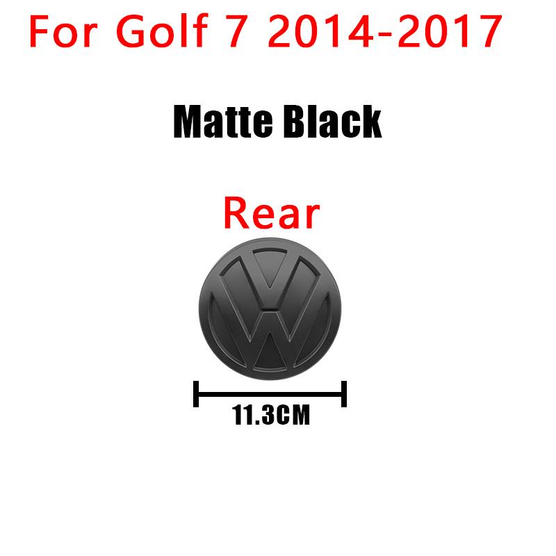 

1Pcs VW 3D Car Cover Front Grille Badge Rear Trunk Emblem Decals Accessories For Volkswagen Golf 7 7.5 MK7 MK7.5 GTI GTD R Rline