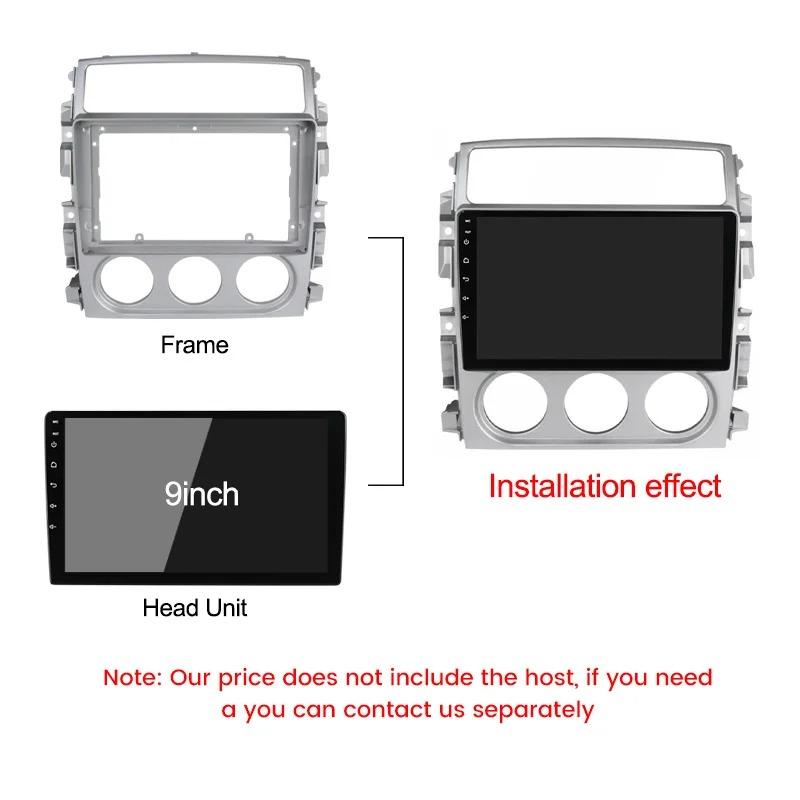 9'' Car Radio Stereo 16pin Power Cable Multimedia Player Frame Adapter for Suzuki Liana 2004-2008 Android Radio Dash Panel
