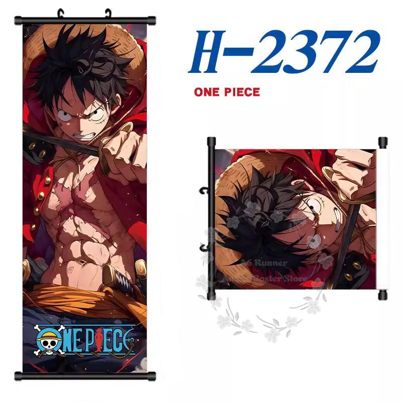 Latest O-One P-Piece Poster Scroll Painting Peripheral Hanging Painting Bedside Living Room Background Wall Cloth Painting