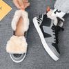 Original Winter Warm Men Plus Snow Sneaker Big Size 47 Slip Soft Sports Casual Outdoor Men Sneakers Cotton Walking Men Shoes