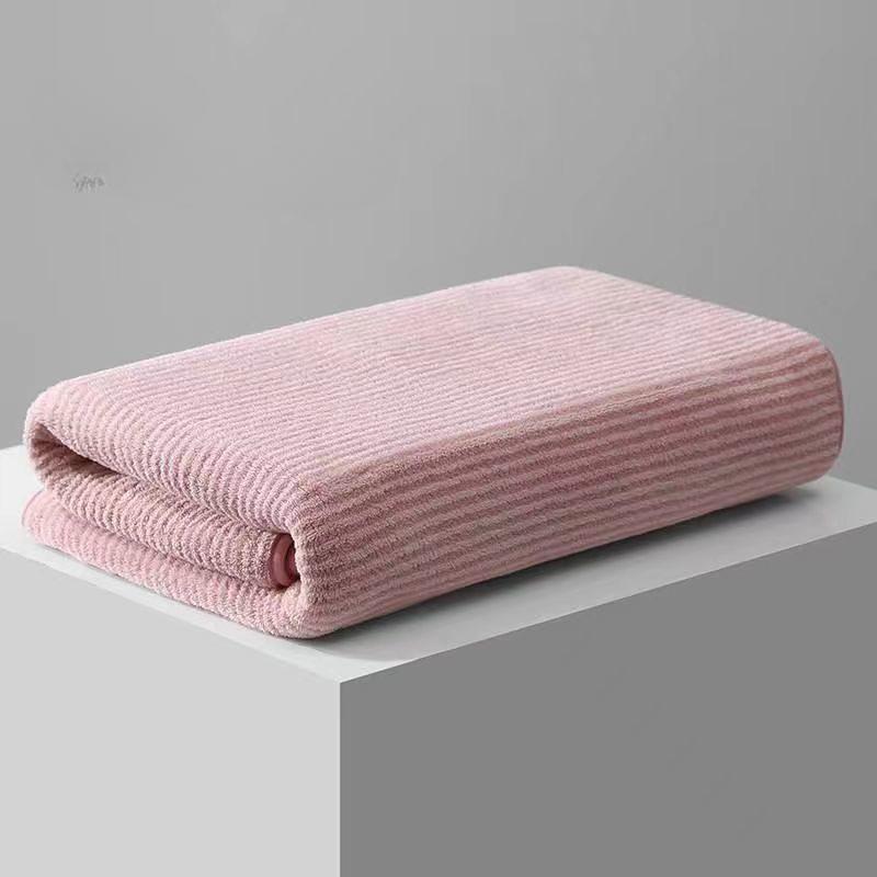 Large Bath Towel Adult Home Shower Enlarged and Thickened Coral Fleece Children's Towel Strong Absorbent for Home Use