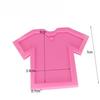 DIY Epoxy Resin Molds Short-sleeved T-shirt Shape Mold for Keychains Jewelry