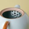 Tianqing Ru Kiln Gongfu Tea Set, Household Ceramic TeaPot and TeaCup, One Pot and Two Cups