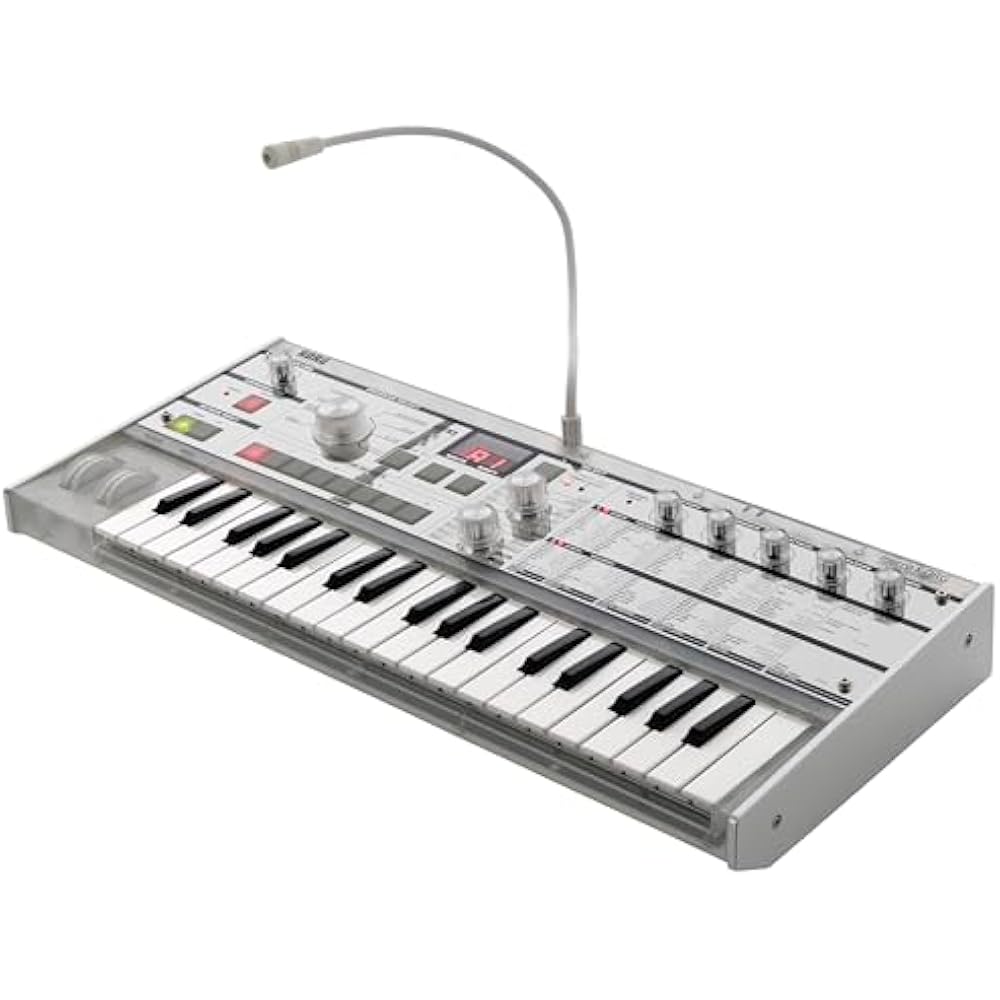 KORG KORG Analog Modeling Synthesizer, MicroKorg Crystal 20th Anniversary Model Vocoder, Battery ...