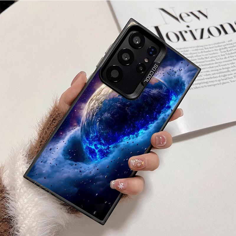 Earth Stars Space Universe Shockproof Phone Case for Samsung Galaxy S26 Edge S25 Ultra S24 FE S23 Plus S21 Cover Anti Fall Funda