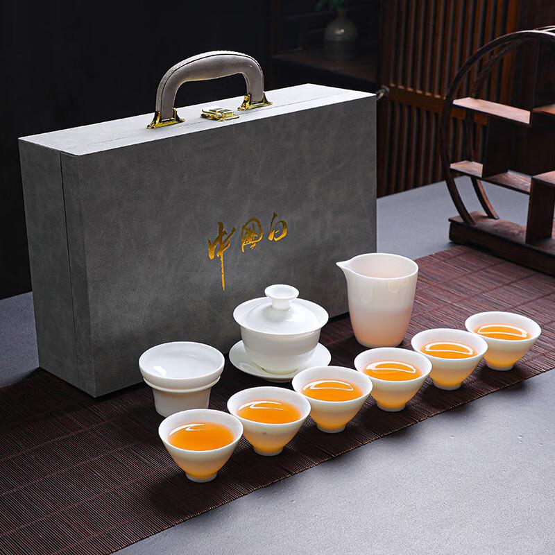

Shangqi White Jade Kung Fu Tea Set