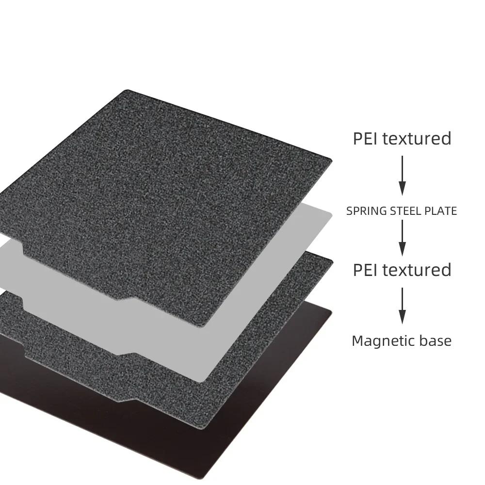 PEI PEO PEY PET Magnetic Build plate for CR10 CR10S 3D printer bed 310x310mm Spring Steel Sheet for Artillery Sidewinder x1 x2