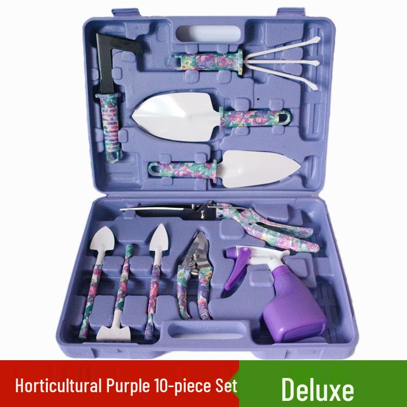 Three-Piece Gardening Tool Set: Mini Shovel Kit for Planting, Bonsai, and Potted Flowers