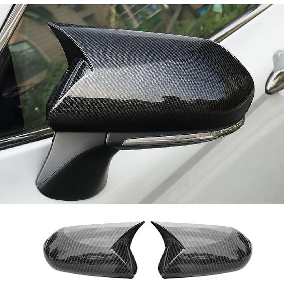 Rifoda Door Side Mirror Cover for Toyota Camry 2018 2019 2020 2021 2022 2023 2024 2025 2026 Horn Side Rearview Mirror Cover Accessories Decoration