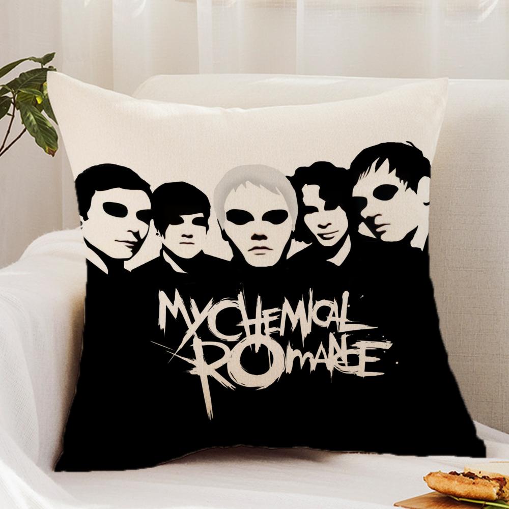 My C-Chemical R-Romance Cushion Cover Premium Comfort Reversible Pillow Cover - Dual - Use Design for Home & Car