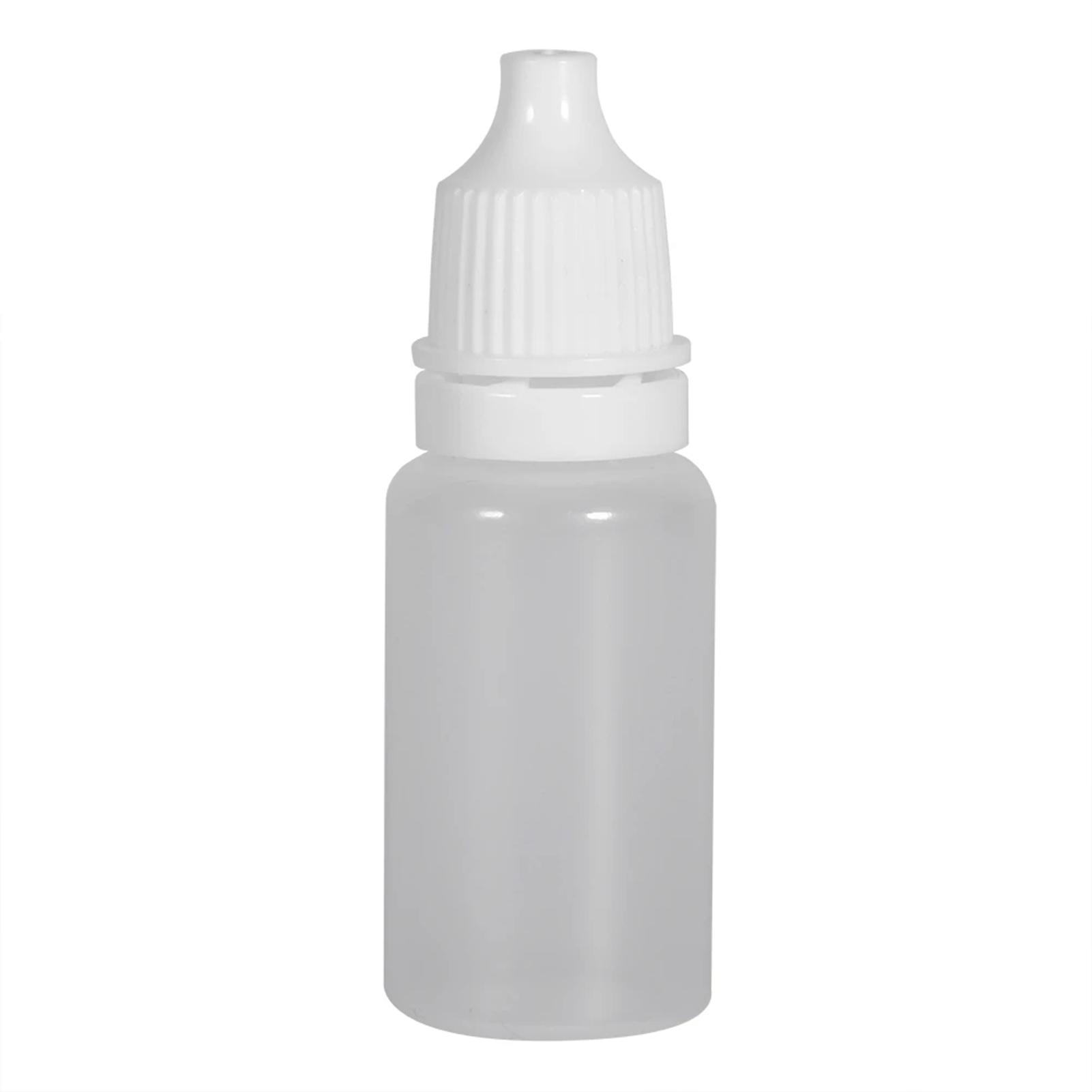 50PCS Plastic Dropper Bottle 5ml/10ml Portable Squeezable Semi-transparent Empty Refillable Bottles Travel Liquid Containers 5ml&50PCS