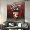 Torino F.C Wall Hanging Printed Fabric Blanket Decorative Tapestries for Bedroom Living Room Home Decor