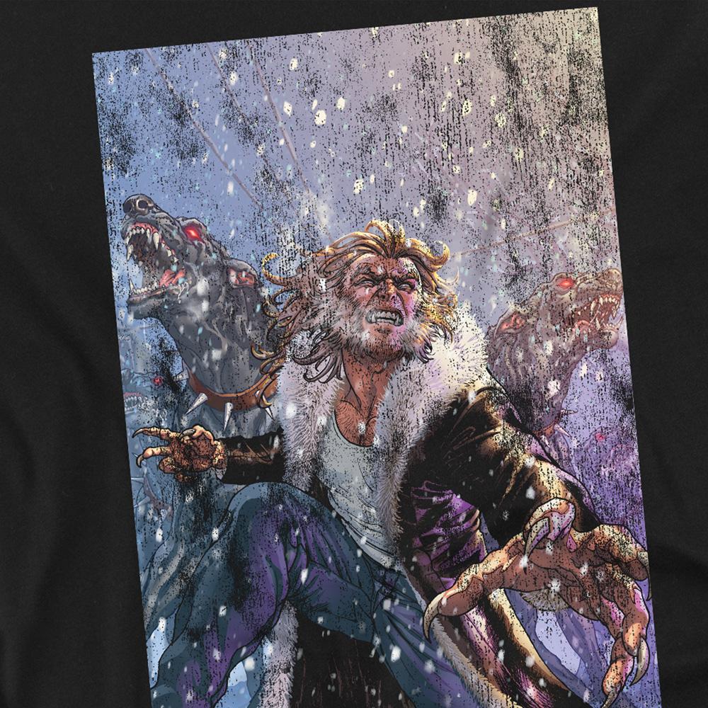 Marvel Unisex Adult X-Men Sabretooth Dogs T-Shirt