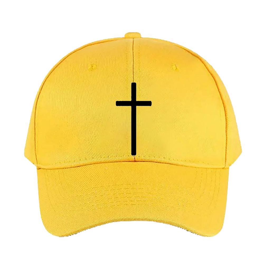 Cruciform Christianity Jesus Cap Summer Woman Man Adult Hat Fashion Casual Adjustable Printed Baseball Caps Trucker Cap