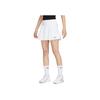 Nike Solid Logo Design Tennis Skirt With Inner Shorts Women Skirts White DX1422-100