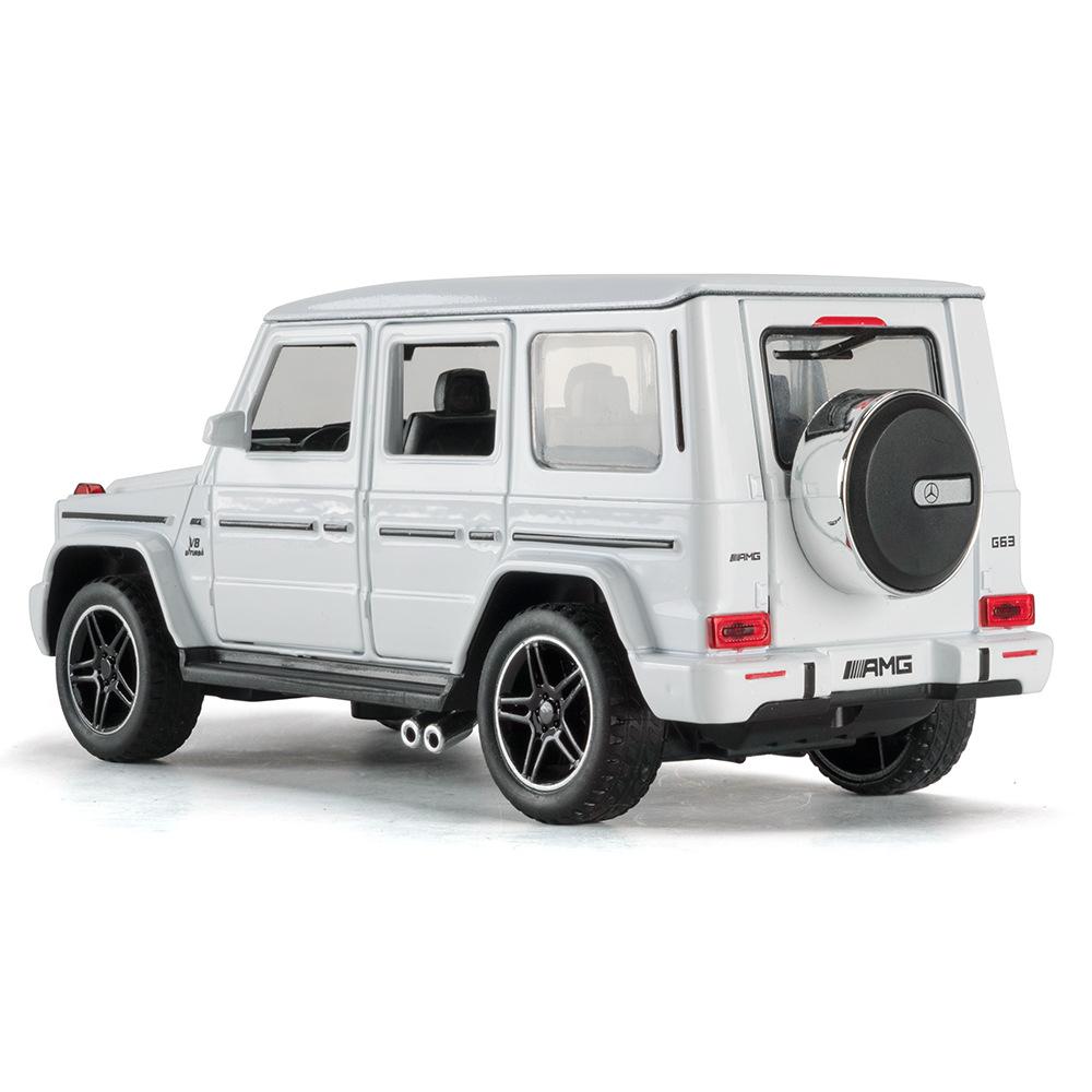 1:32 Benz G63 SUV Alloy Model Car Toy Diecasts Metal Casting Sound and Light Car Toys For Children Vehicle