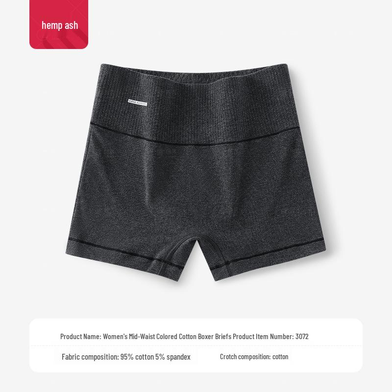 Wysokoelastyczna Bawełniana Bielizna Damska z Wysokim Stanem, Obcisła w Biodrach i z Płaską Nogawką – Wygodna, Oddychająca i Nieuciskająca na Jesień i Zimę