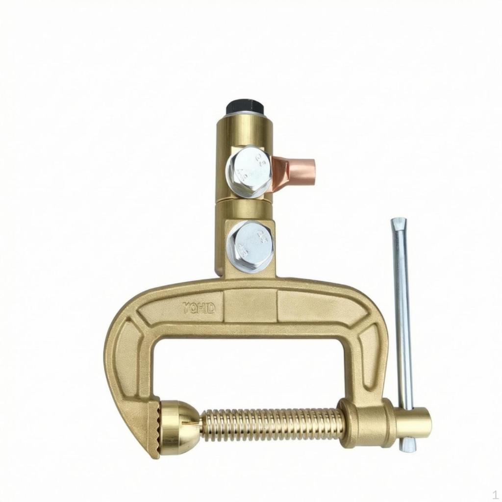 Heavy Duty Joining Ground Clamp High Conductivity with Rotating