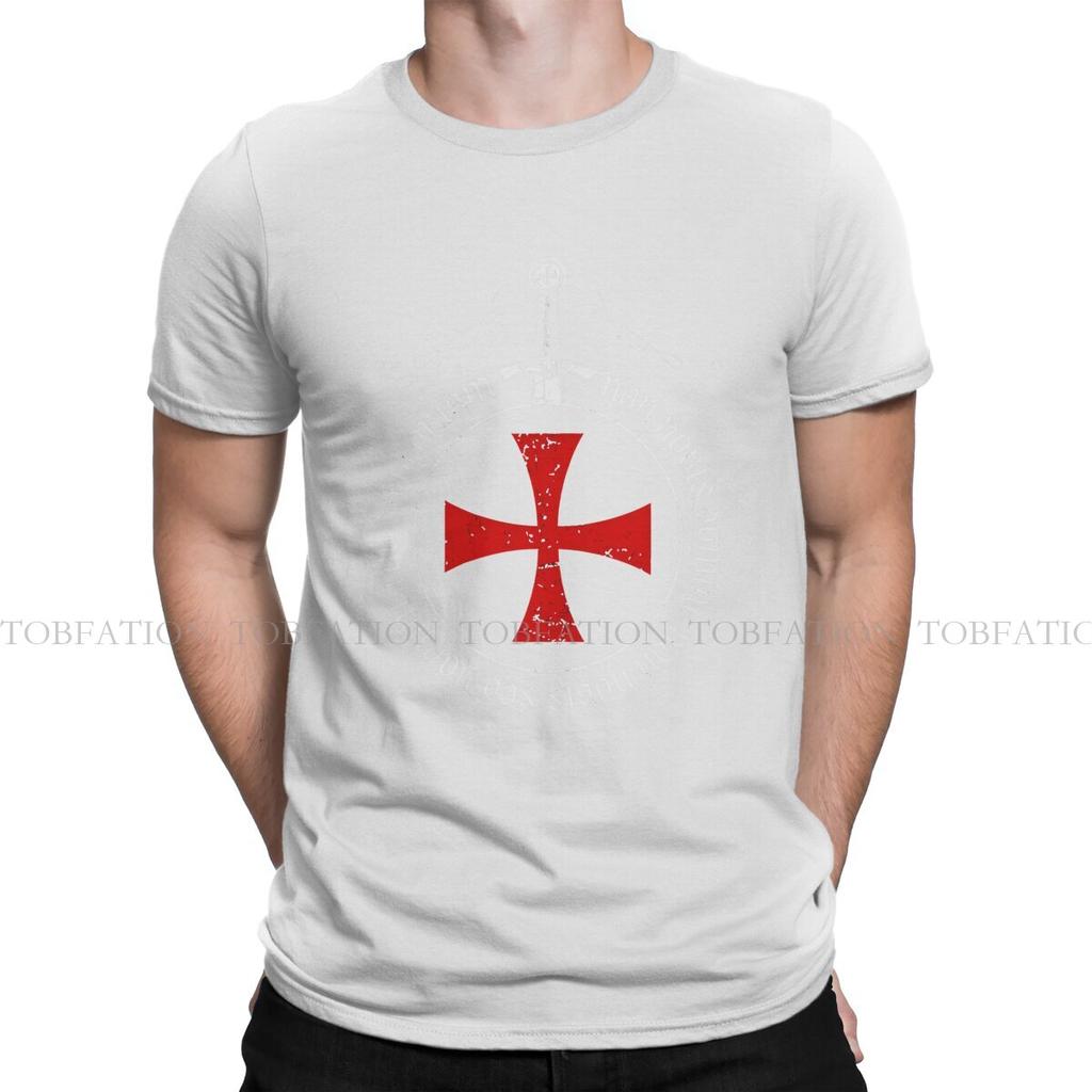 Crusades Crusader Hip Hop TShirt Knights Templar Leisure T Shirt Summer Stuff For Adult
