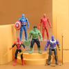 5pcs Marvel Avengers Action Figure Toys for Boys and Girls Ages 4 and Up