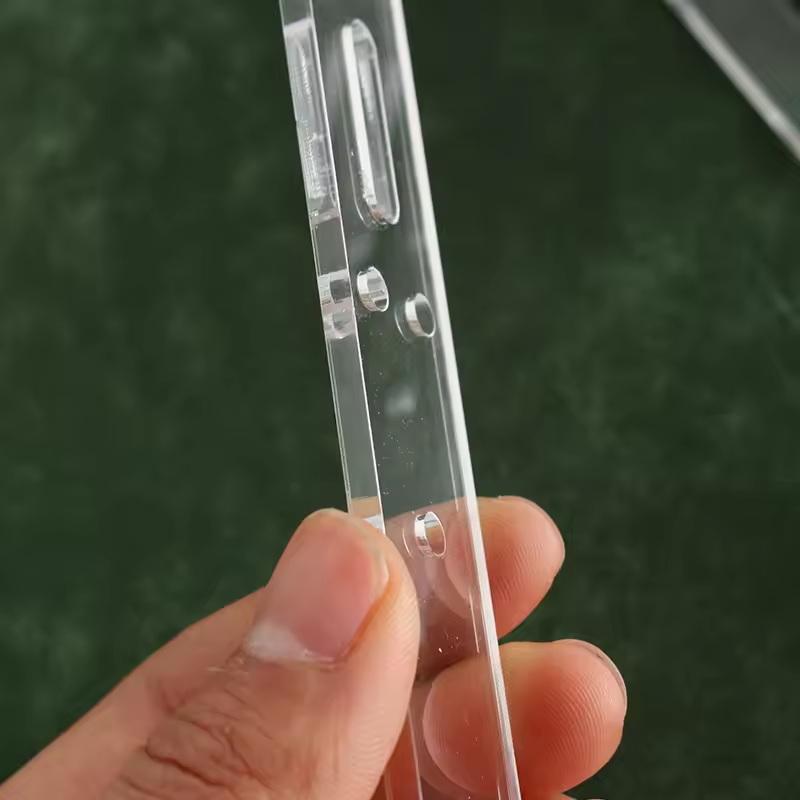 Belt Punching Positioning Template, Acrylic Version 5 Model Vegetable Tanned Belt Fixing Plate, Positioning Plate