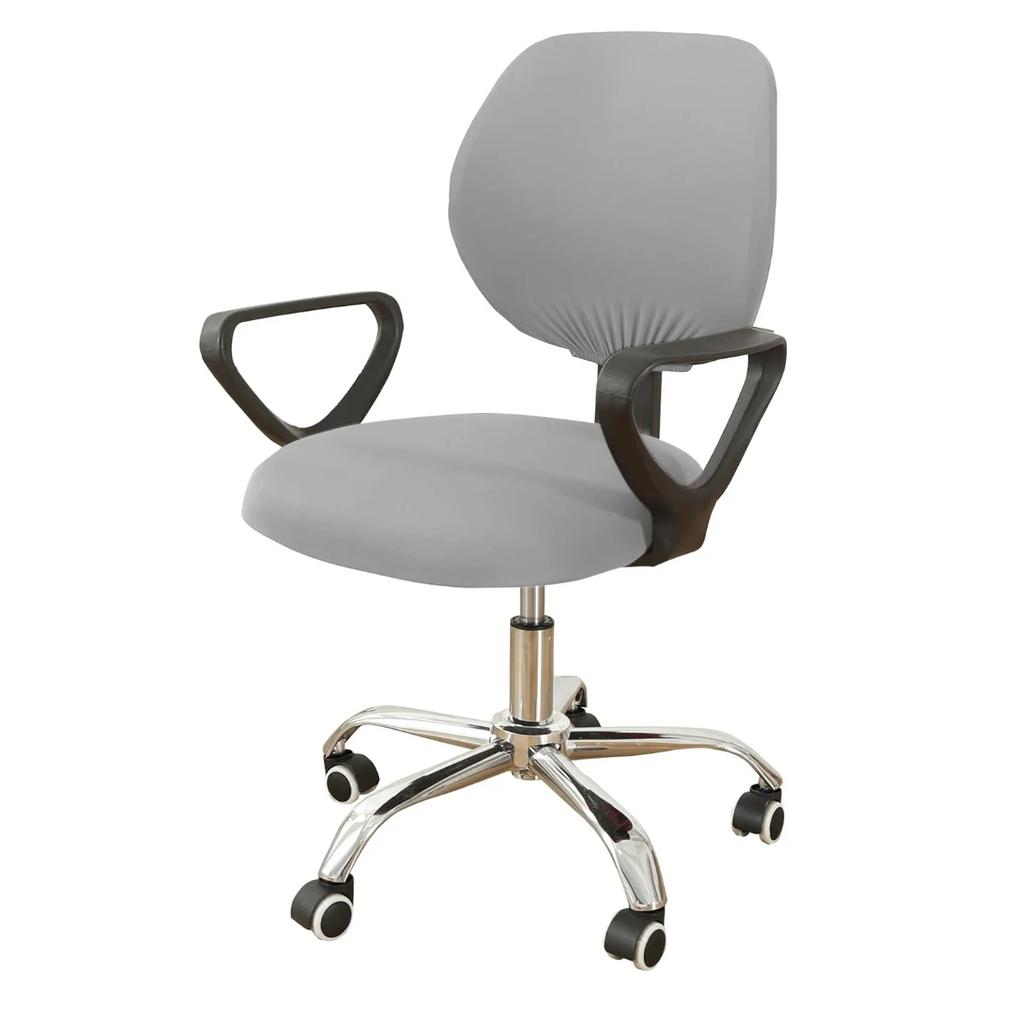 Spandex Stretchable Desk Office  Computer Chair Seat Covers Washable Rotating Backrest  Cushion Pets Protectors Slipcover