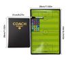 1pcs Football/basketball Tactical Board, Basketball/football Training Tactical Board, Foldable, Writable, Erasable