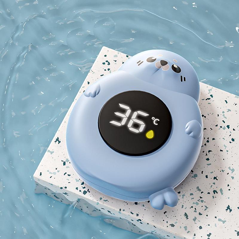 

1 Piece Digital Water Temperature Meter Bath Floating For Kids Baby Bath Temperature Monitor Led Display Bath Thermometer синий