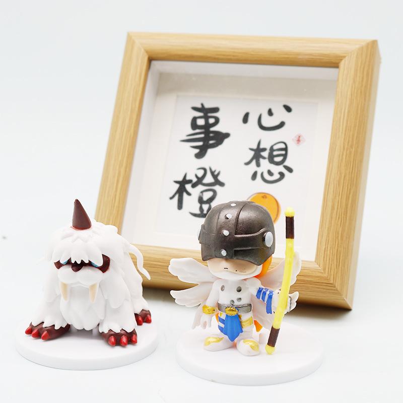 6pcs Digimon Digimon Adventure Anime Figure Model PVC Collection Ornaments Statue Birthday Toy Gifts