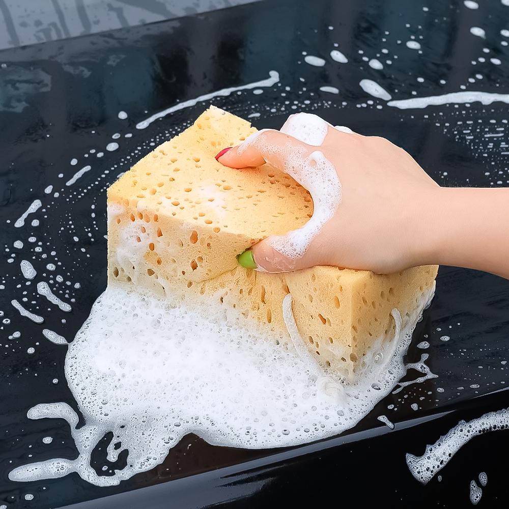 1/2pcs Honeycomb Car Wash Sponge Cleaning and Wiping Tools for Automobile Kitchen Household Cleaning Maintenance  Accessories