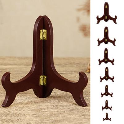 Teşhir Standı Katlanabilir Zarif El Yapımı Dekoratif Tabak Standı Tutucu Fotoğraf Çerçevesi Teşhiri