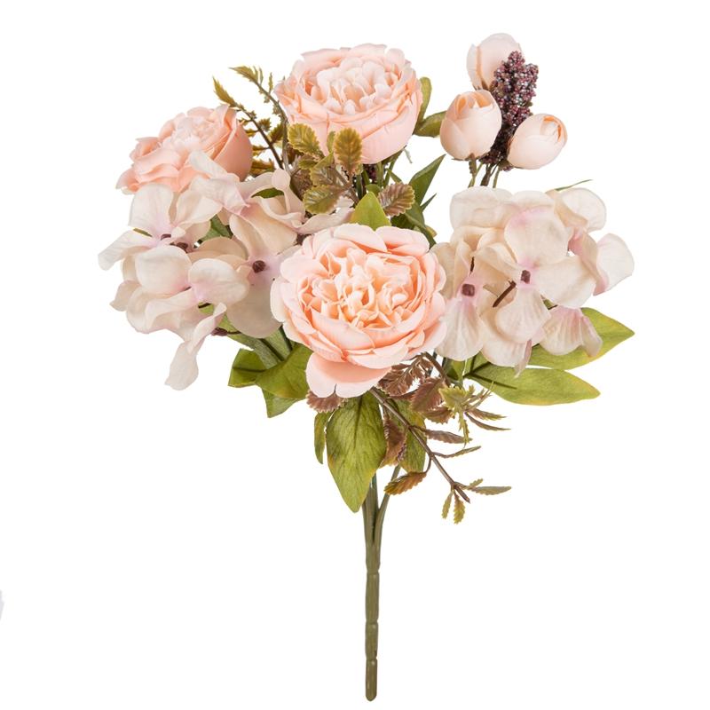 

1/3pcs Artificial Flowers Christmas Garland Wedding Garden Roses Photographs Arch Peony Bouquets Home Room Decor Silk Hydrangeas 1pcs шампанського