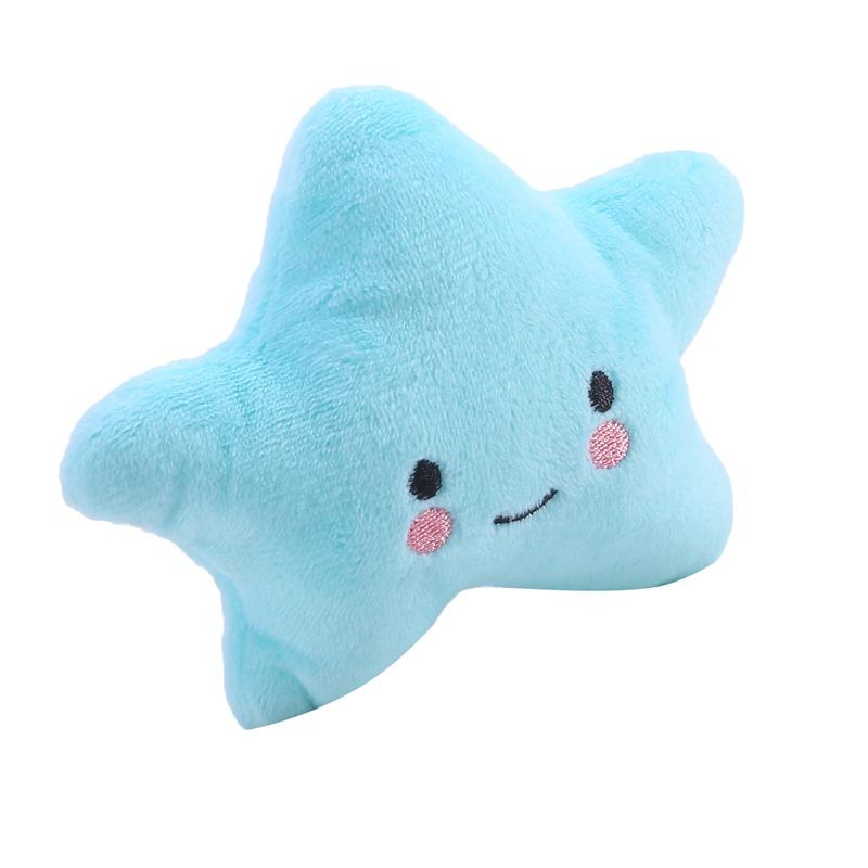 Dog Plush Squeaks Toys Interactive Chew Toy Puppy Cat Chihuahua Cartoon Bite-Resistant Cleaning Toys Accesorios New