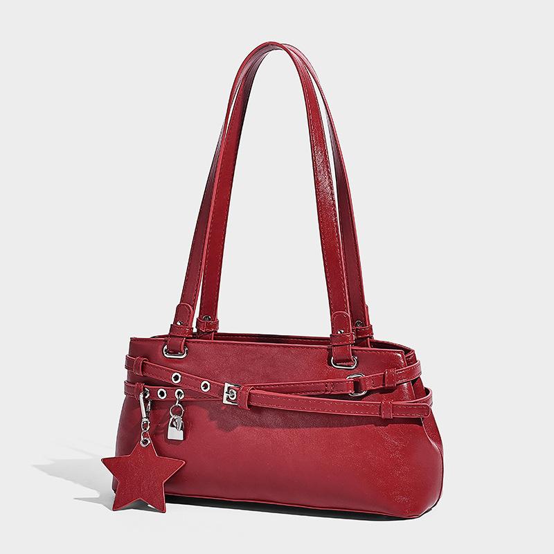 Underarm Bag with Fashionable Temperament, High-end Large Capacity, Fashionable and Versatile for Women, Single Shoulder Trendy Armpit Bag
