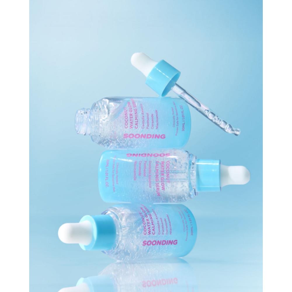Soonding Sunding Coconut Water Glow Calming Serum 30ml