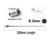 Hex Handle Quick Release Self-Locking Drill Screwdriver Extension Rod 300mm