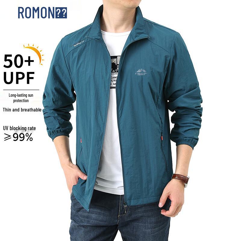 ROMON Men s Summer Quick-Dry UV Protection Jacket 3XL
