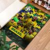 Brazil National Football Team Carpet Rug for Living Room Bedroom Home Sofa Decoration,Kids play Non-slip Floor Mat