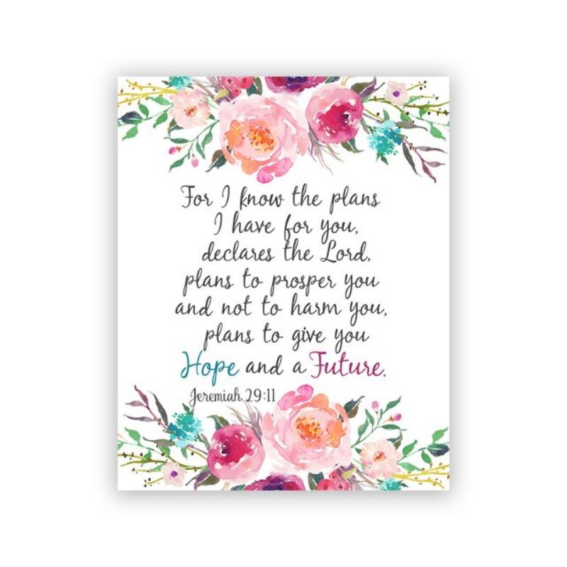 ReligiousThemed Handcrafted Wooden Prints  UVCoated FadeResistant  Various Sizes  Styles  Perfect Gift for Wall Decor