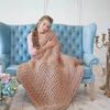 Blanket Thread Cotton Sofa Blankets Hand Woven Home Decoration Gift Comfortable
